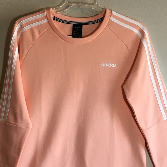 NWT Adidas Logo Sweatshirt Streetwear Fleece Top - Picture 9 of 11